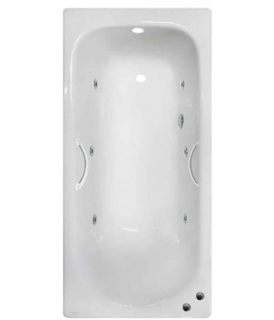 Ванна Vinsent Veron Soissons 170x70 (с ручками) с гидромассажем