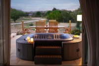 MSpa C-TE041 СПА-бассейн 158х158х68см "Tekapo" 650л, квадратный, аэромассаж MSpa C-TE041 СПА-бассейн 158х158х68см "Tekapo" 650л, квадратный, аэромассаж